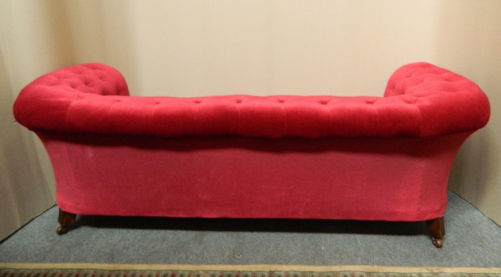 Victorian Chesterfield sofa View V