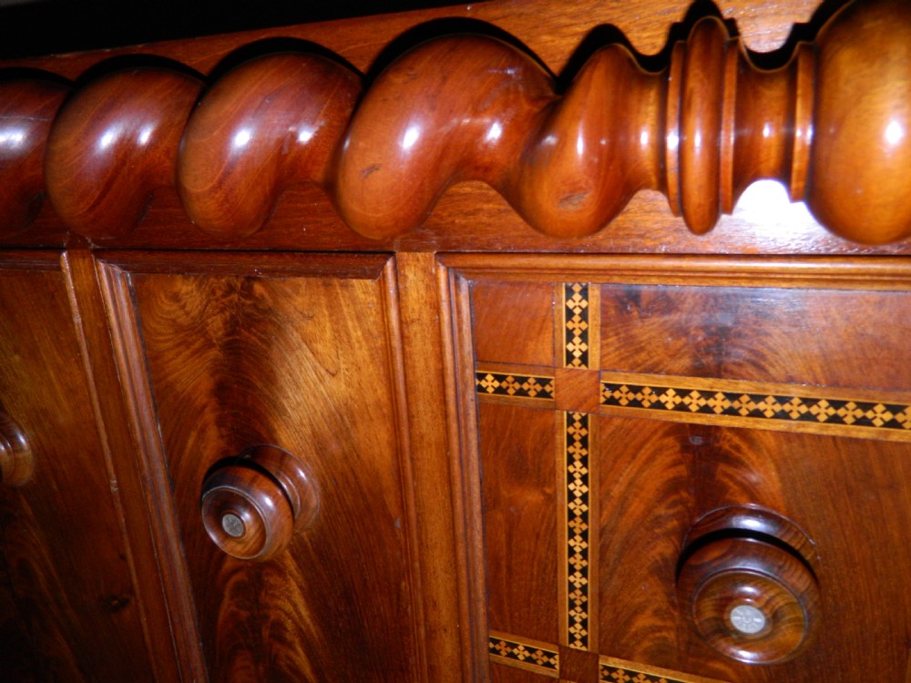 large mahogany scotch chest of drawers View VII