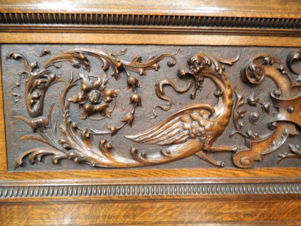 Arts & Crafts oak sideboard View VII