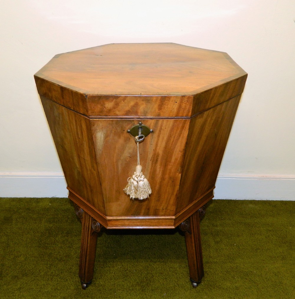 Georgian mahogany wine cooler