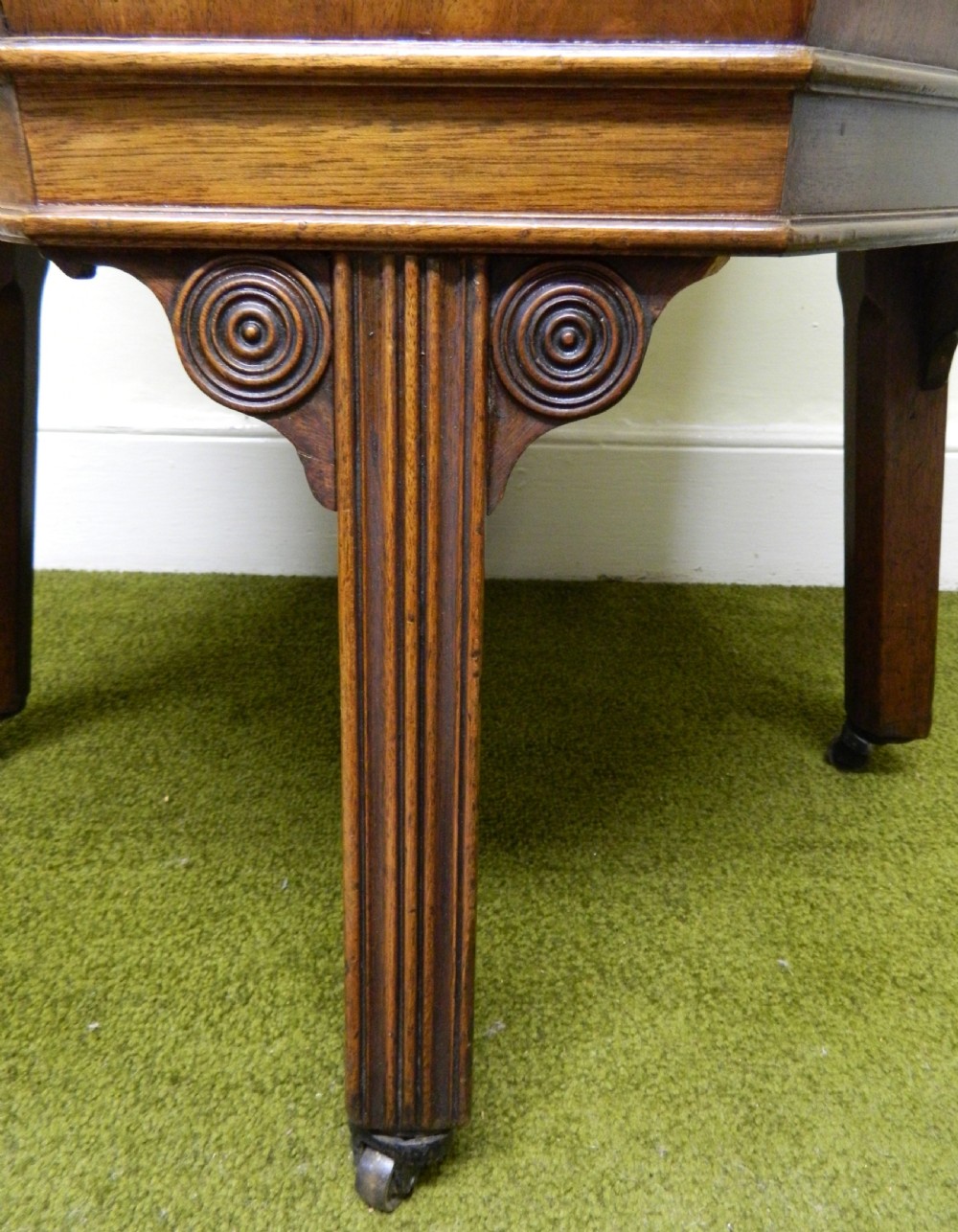 Georgian mahogany wine cooler View V