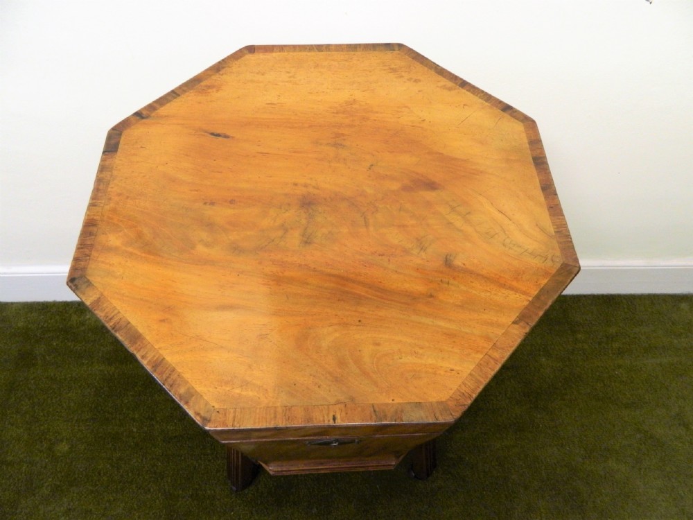 Georgian mahogany wine cooler View VI