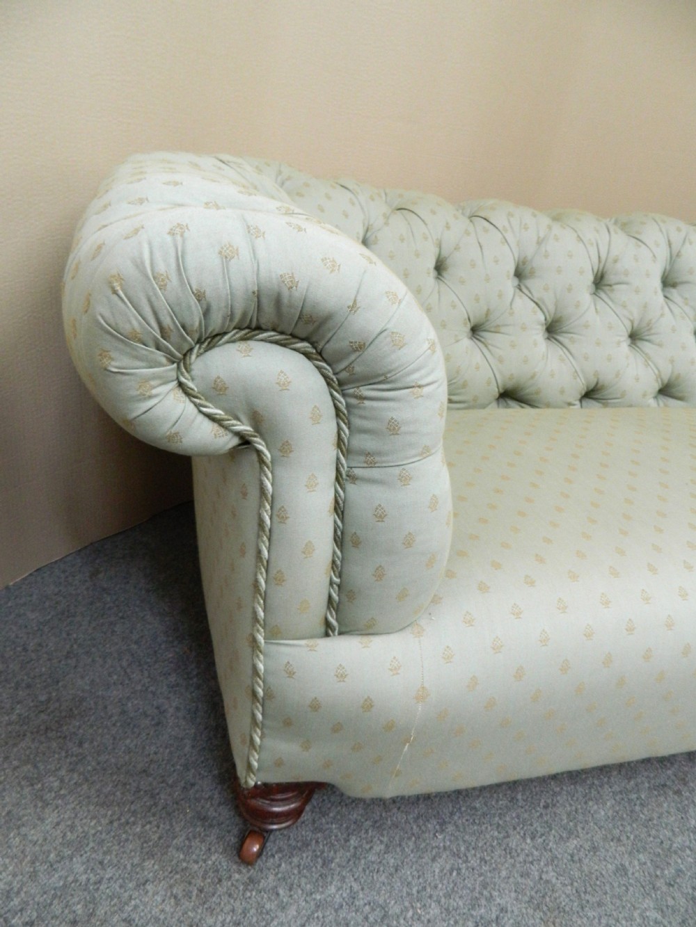 Victorian Chesterfield sofa View II