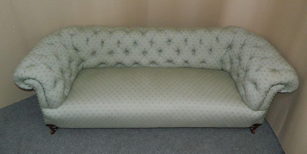 Victorian Chesterfield sofa View VI