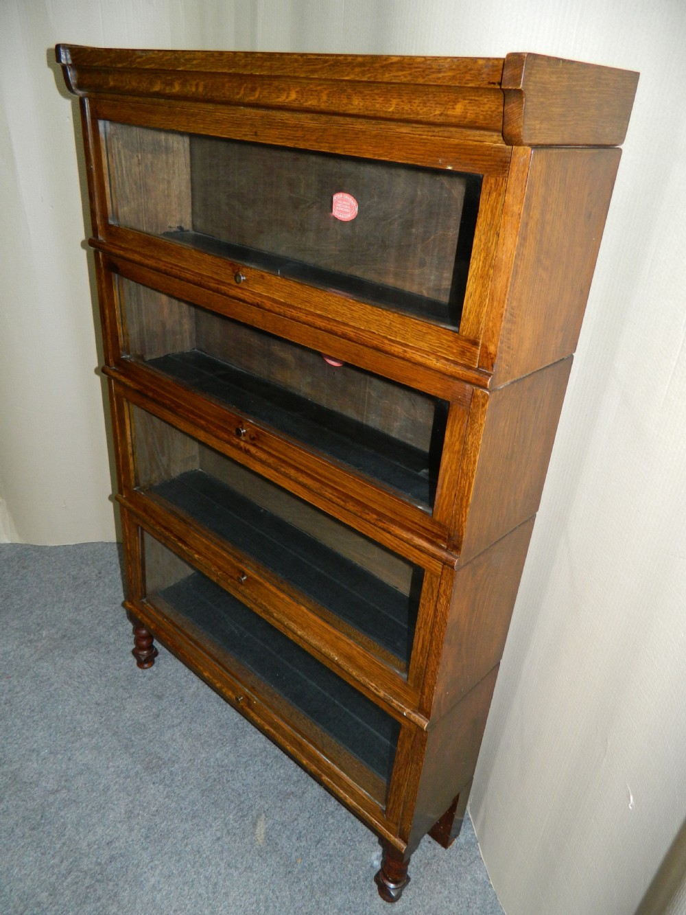 oak Hillhead stacking bookcase / sectional bookcase View III