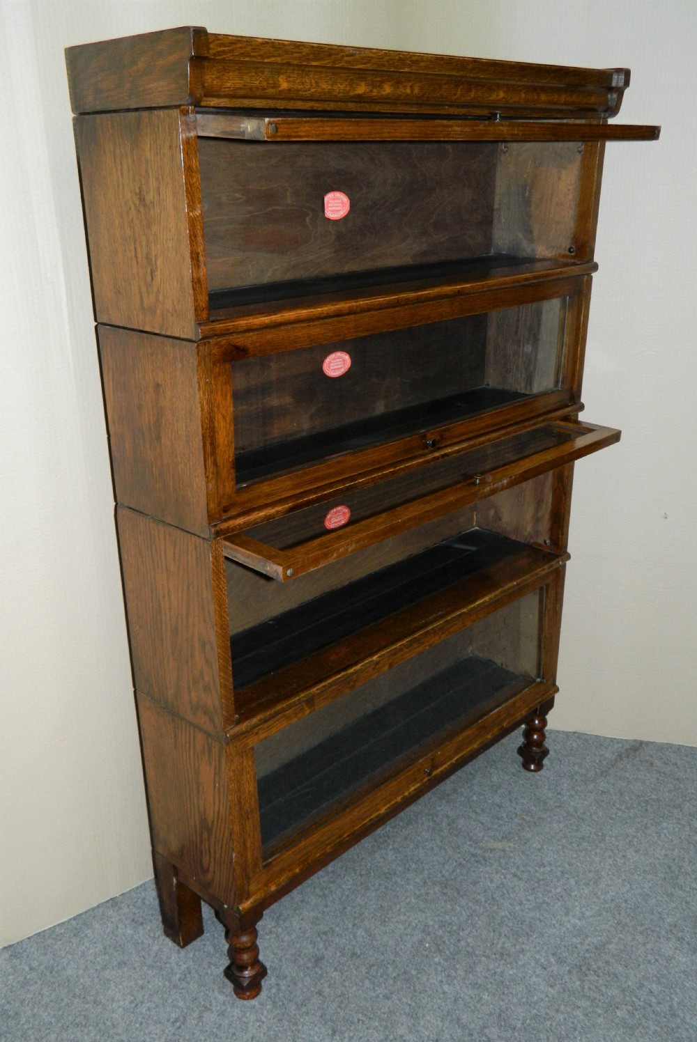 oak Hillhead stacking bookcase / sectional bookcase View IV