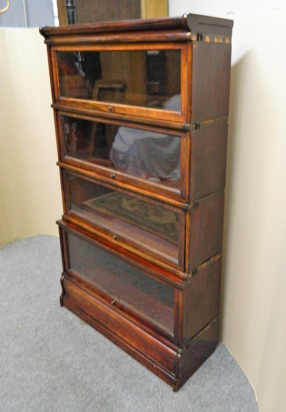 oak stacking bookcase View III