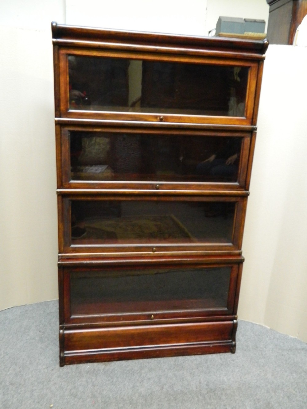 oak stacking bookcase View IV