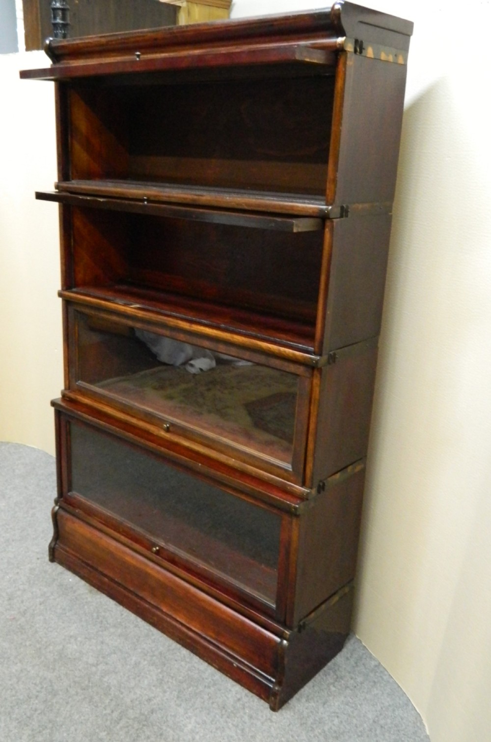 oak stacking bookcase View V