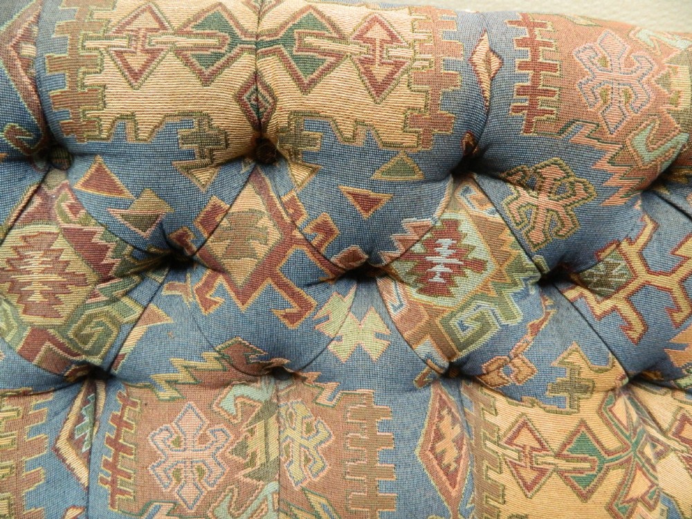 Victorian button back sofa View IV