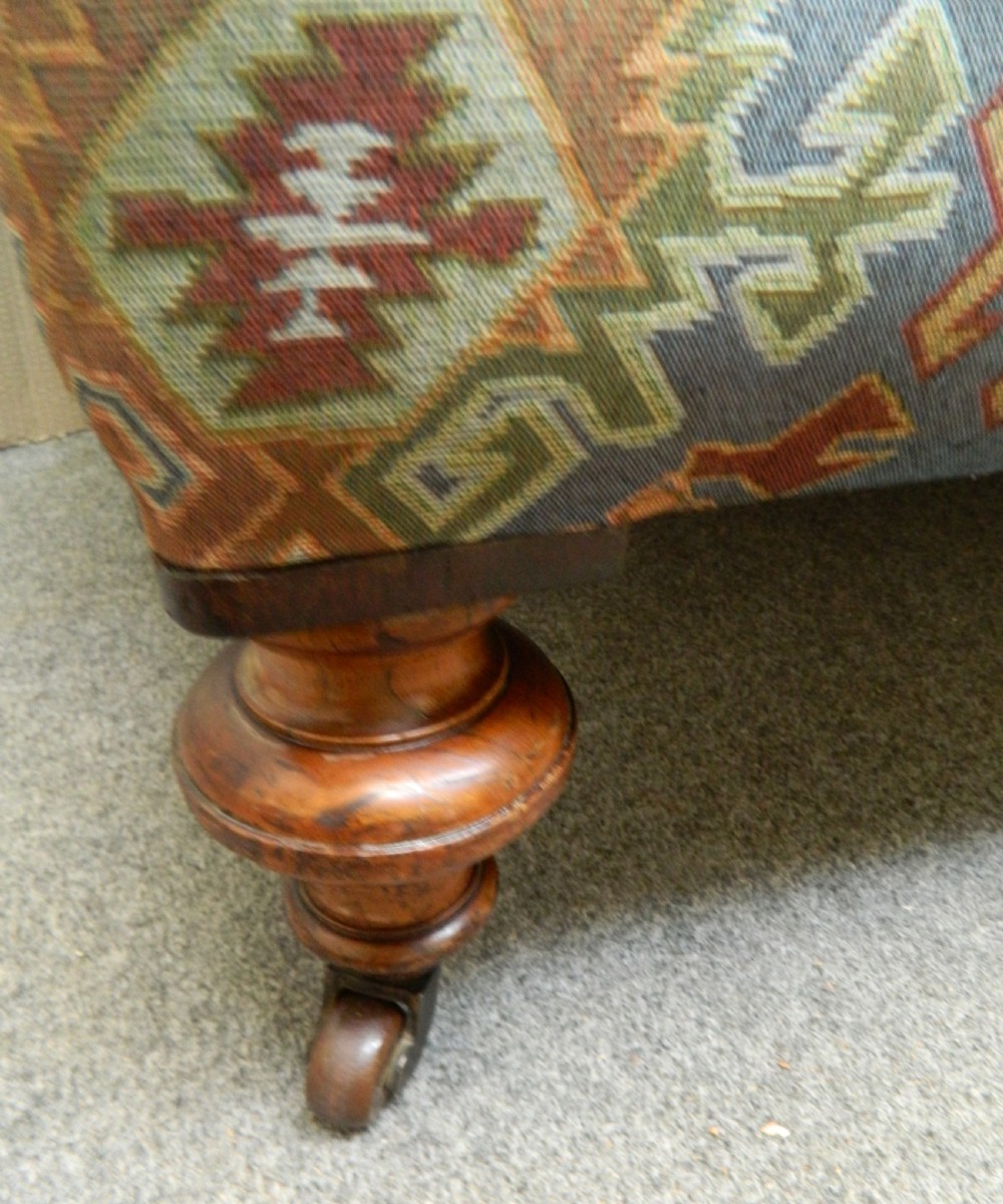Victorian button back sofa View VI