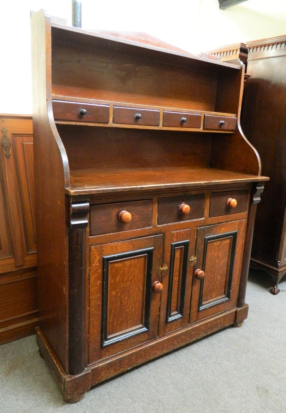 Pine dresser - Scottish View III