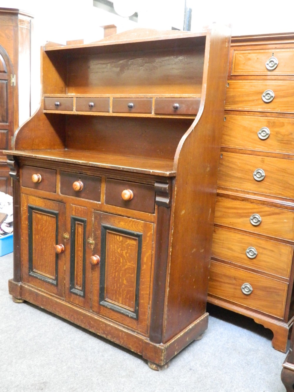 Pine dresser - Scottish View VI