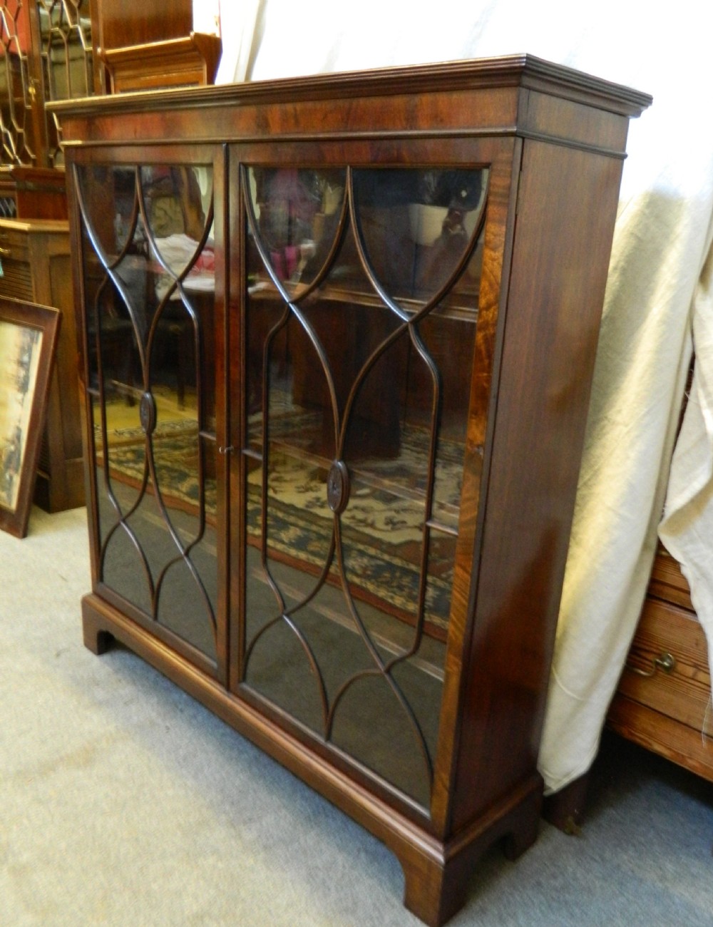 mahogany bookcase - Wylie & Lochhead View III