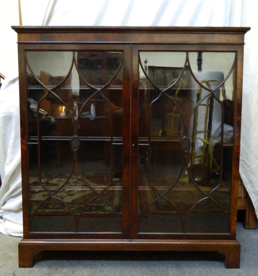 mahogany bookcase - Wylie & Lochhead View V