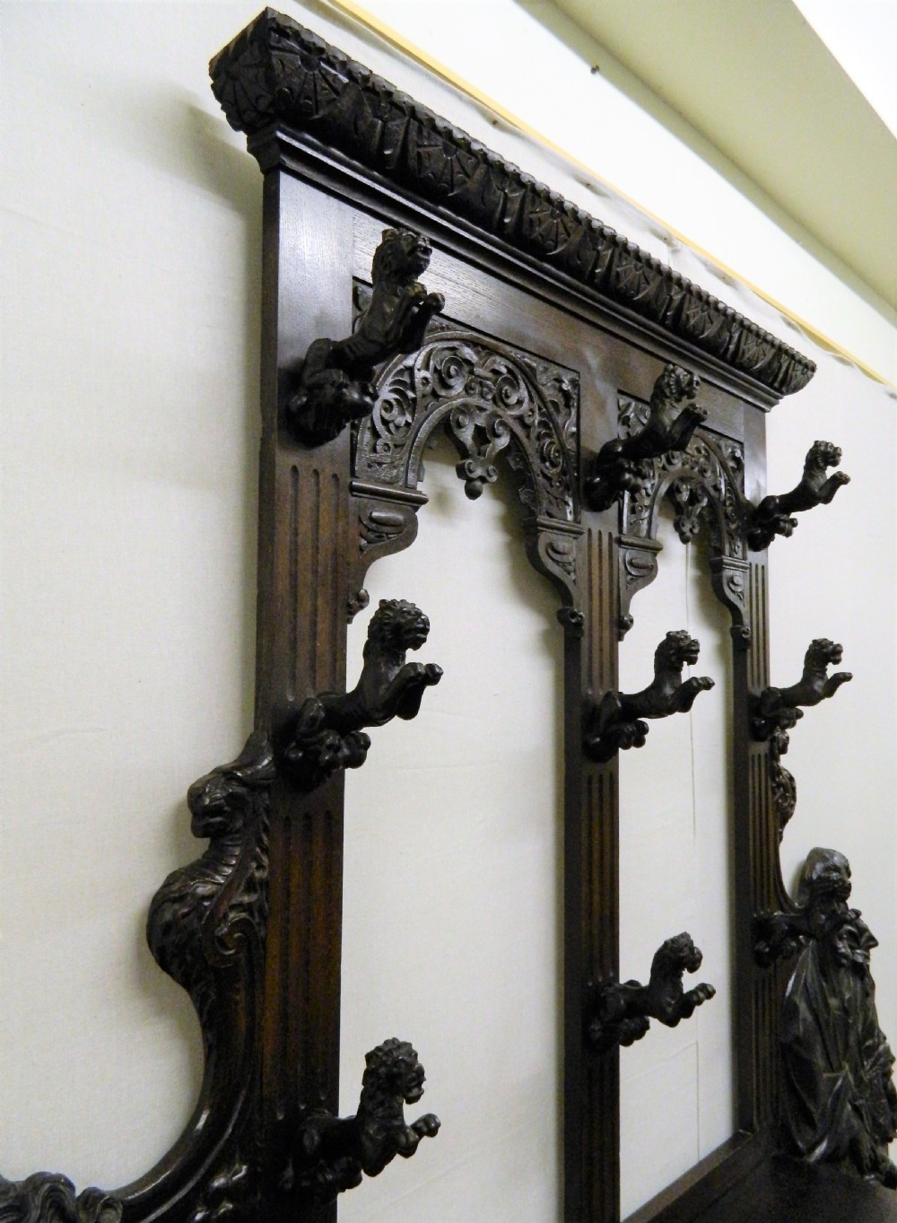 magnificent oak hallstand View IV