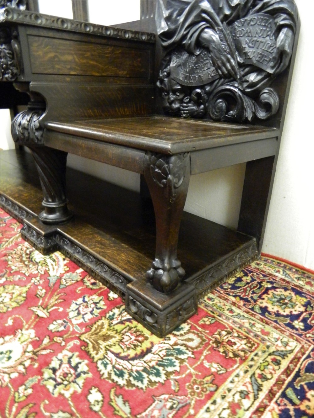 magnificent oak hallstand View VI