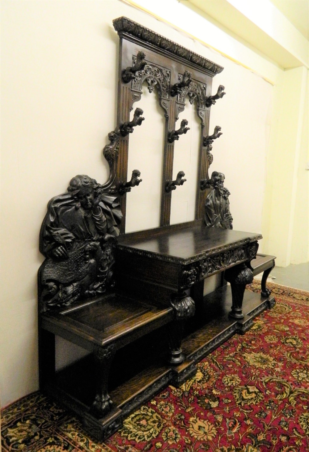 magnificent oak hallstand View VII