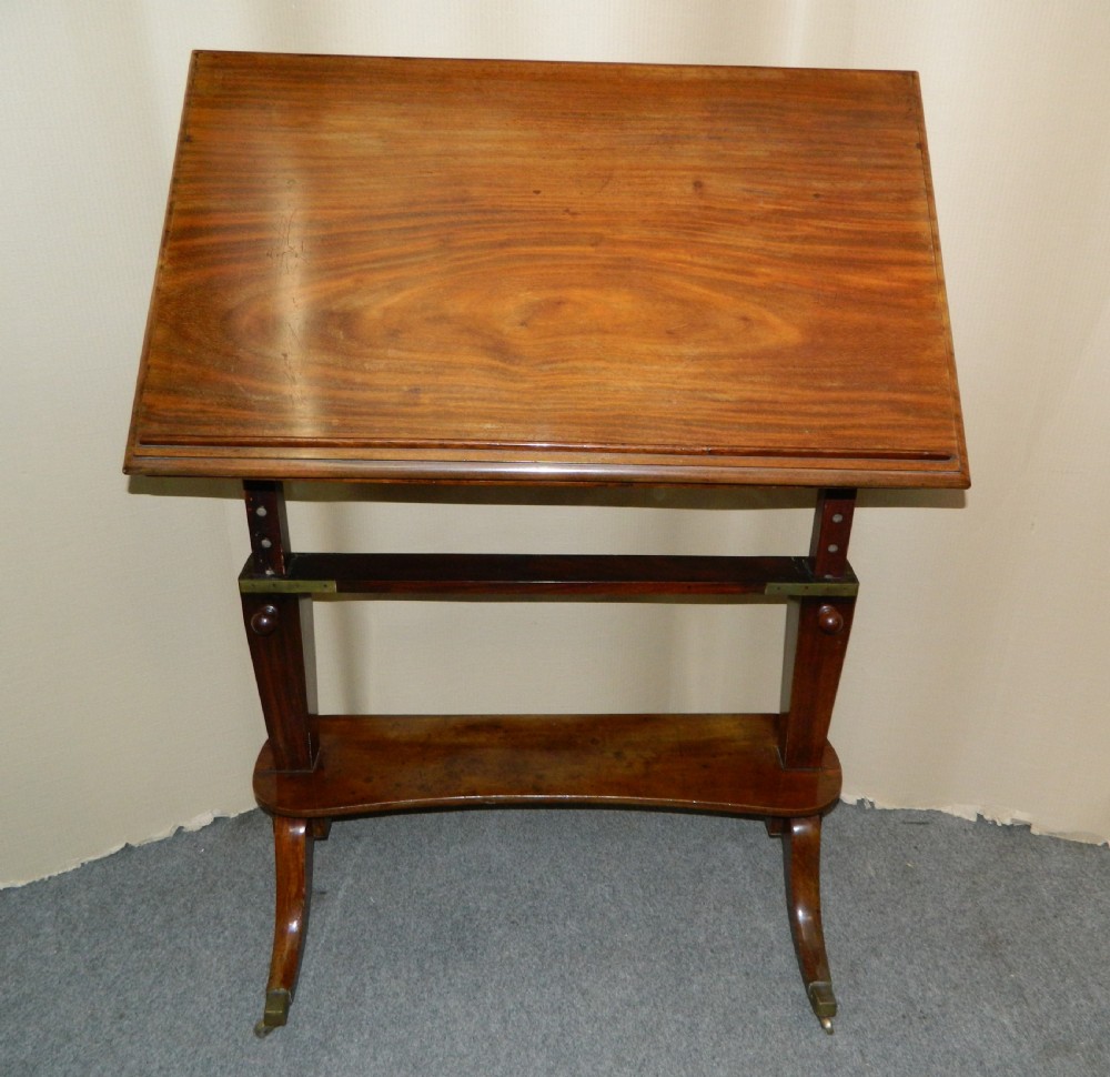 Regency mahogany architect's table View III