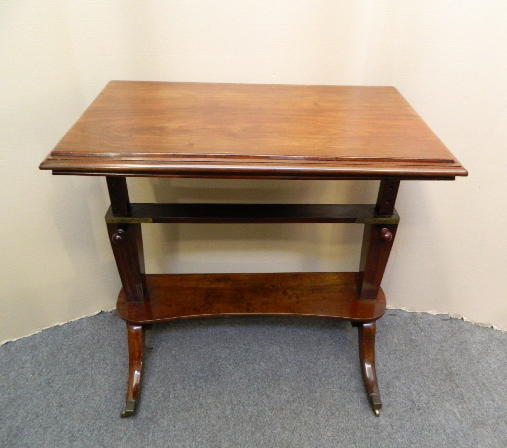 Regency mahogany architect's table View V