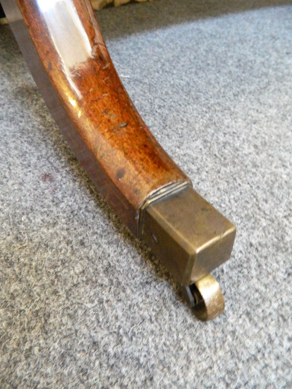 Regency mahogany architect's table View VII