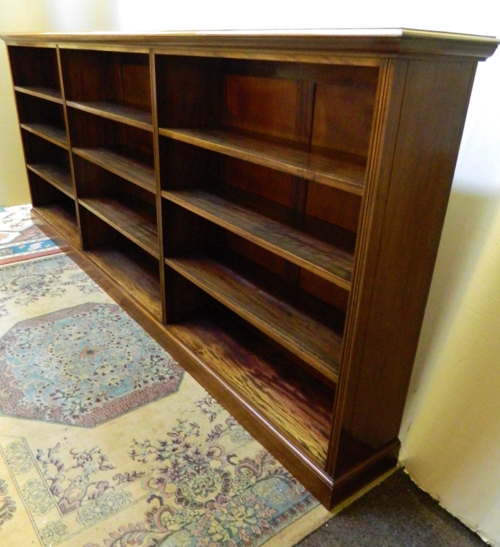 large mahogany bookcase View V