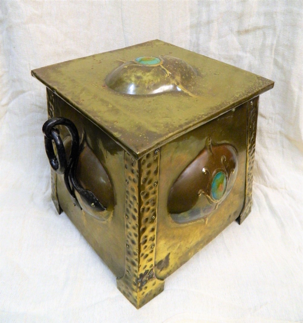 Arts & Crafts coal box