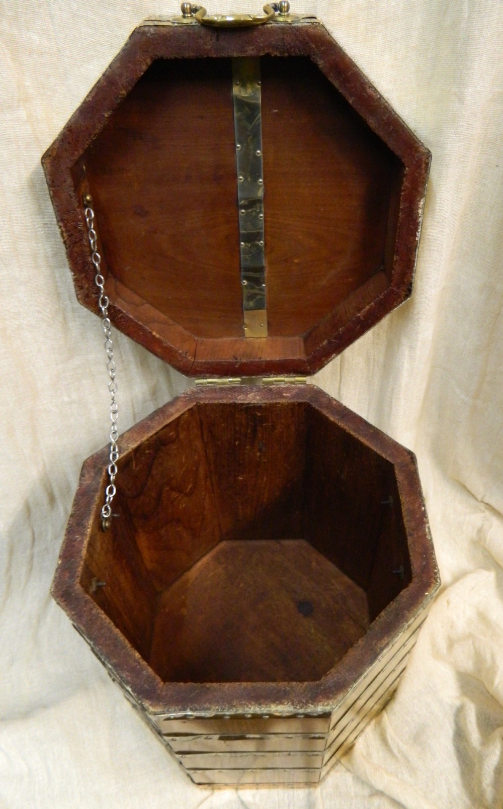 brass bound chest View V