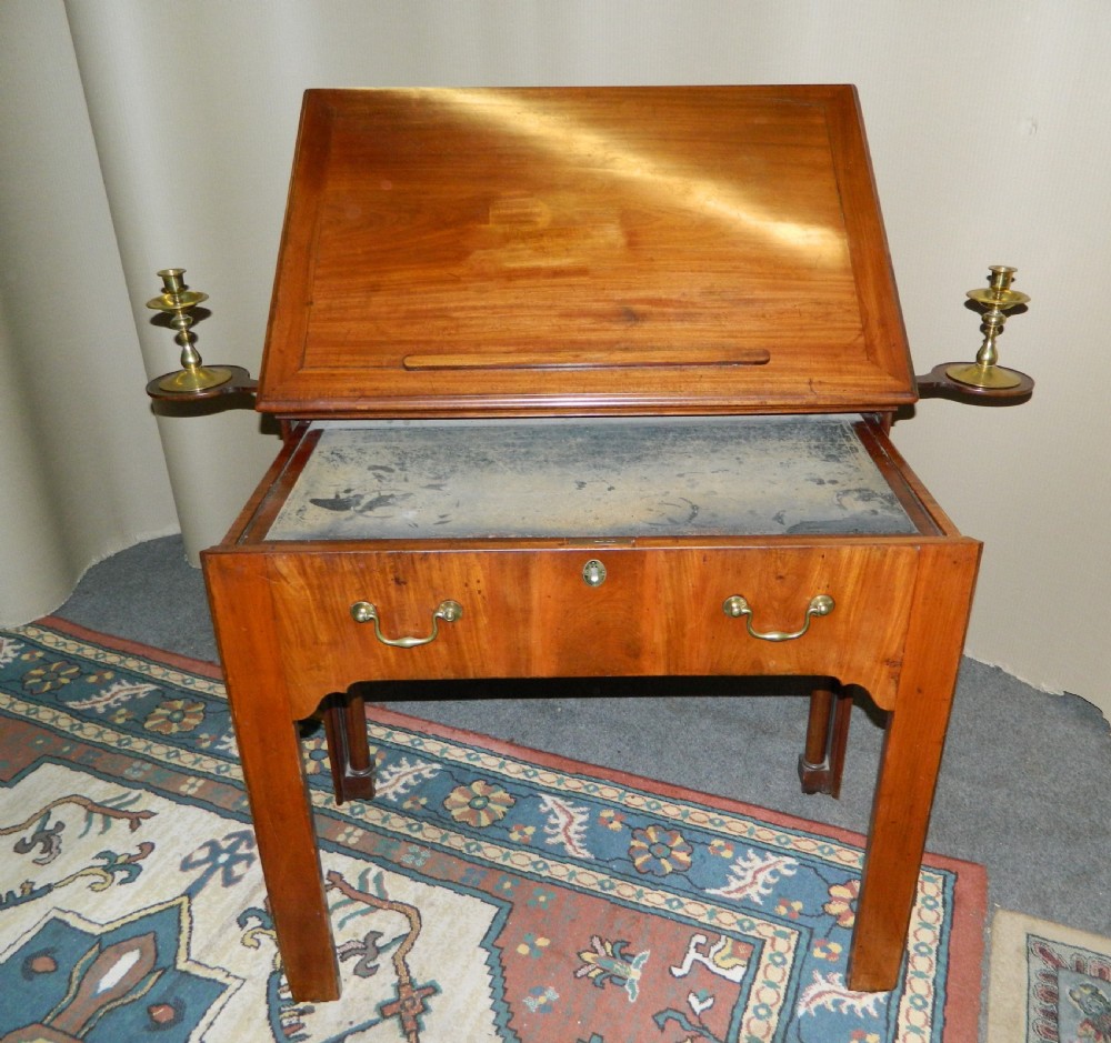 Chippendale period mahogany architect’s table View III