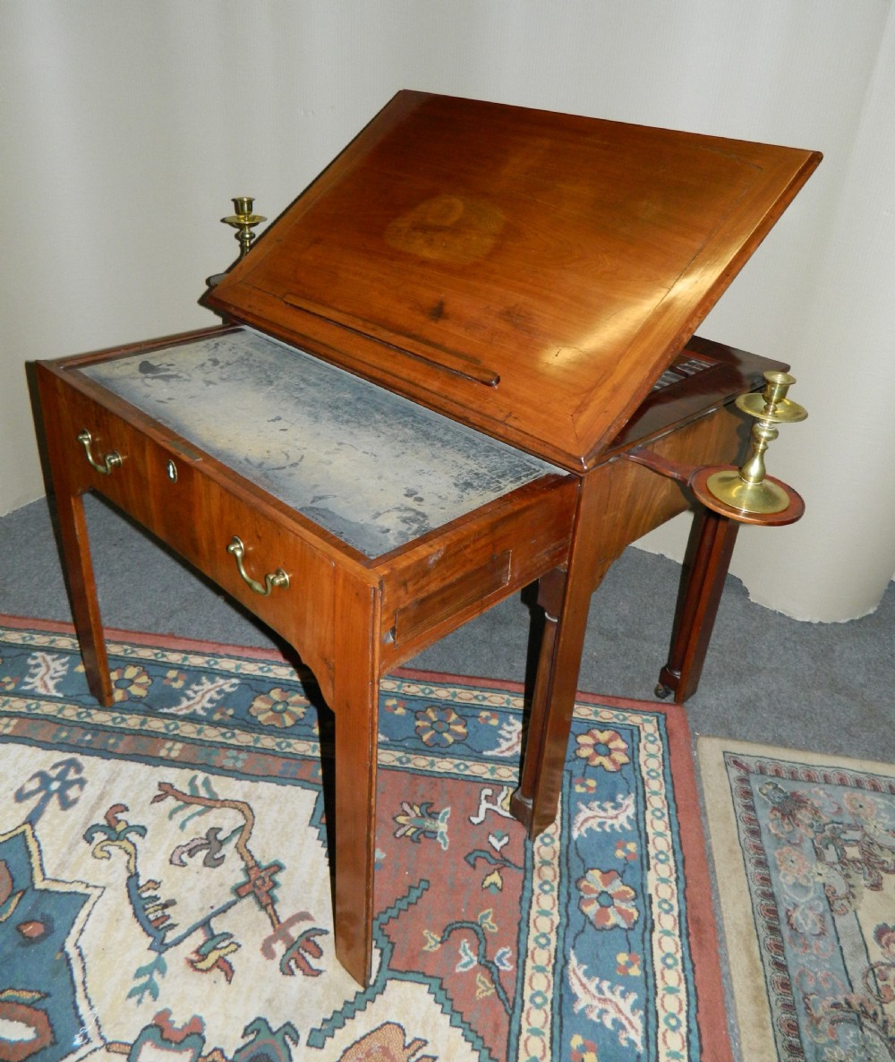 Chippendale period mahogany architect’s table View IV