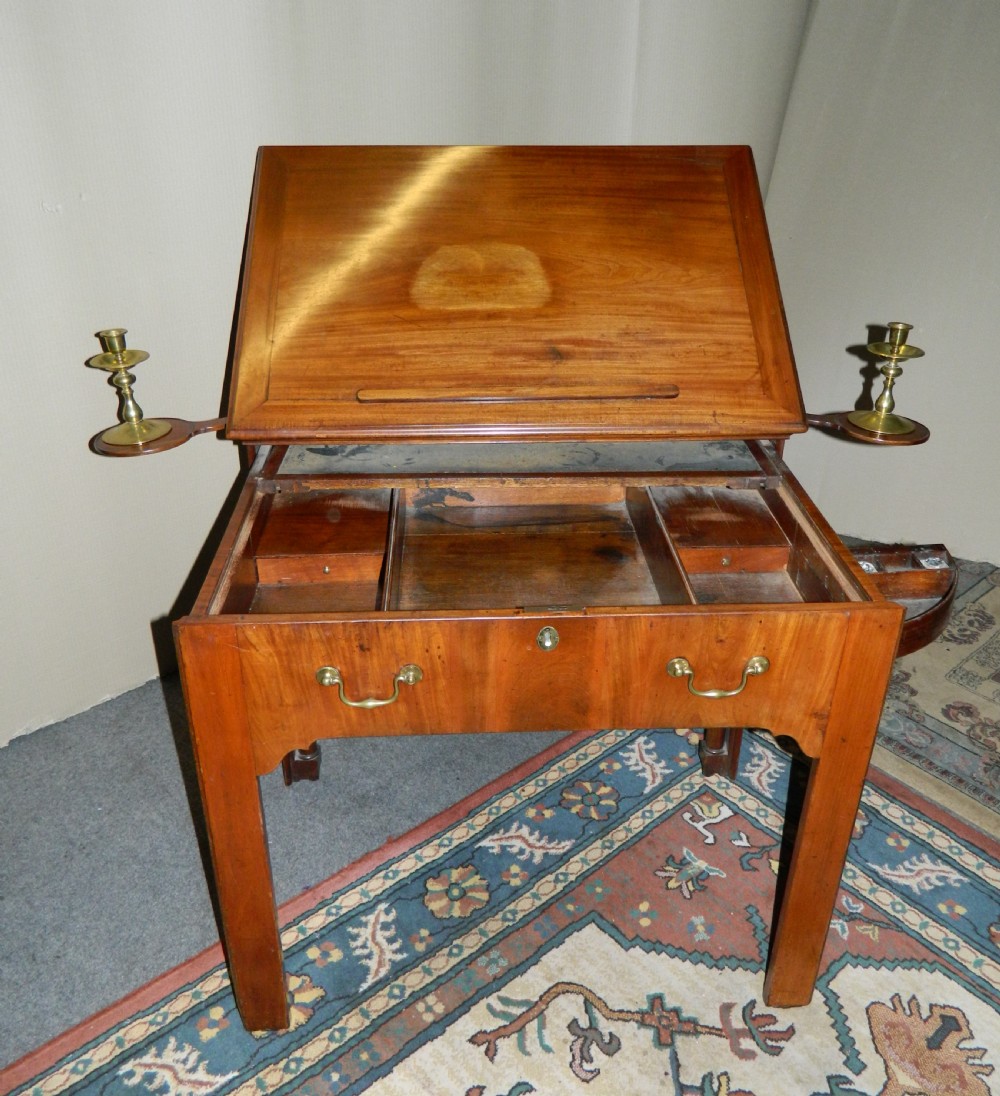 Chippendale period mahogany architect’s table View V