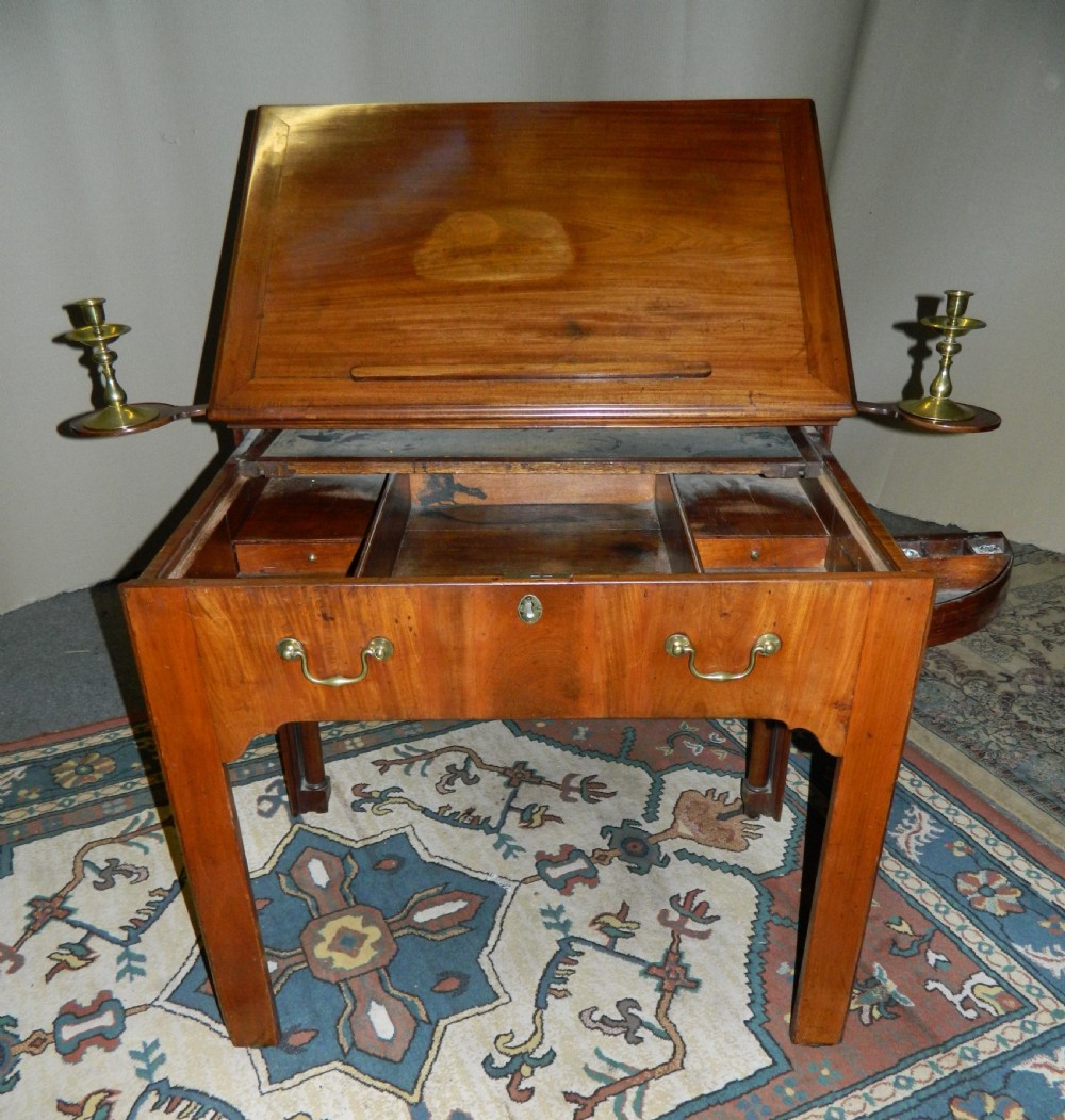 Chippendale period mahogany architect’s table View VI