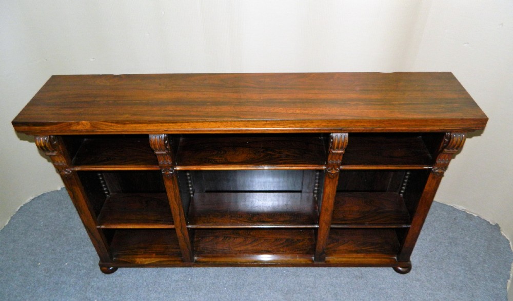 William IV rosewood bookcase View V