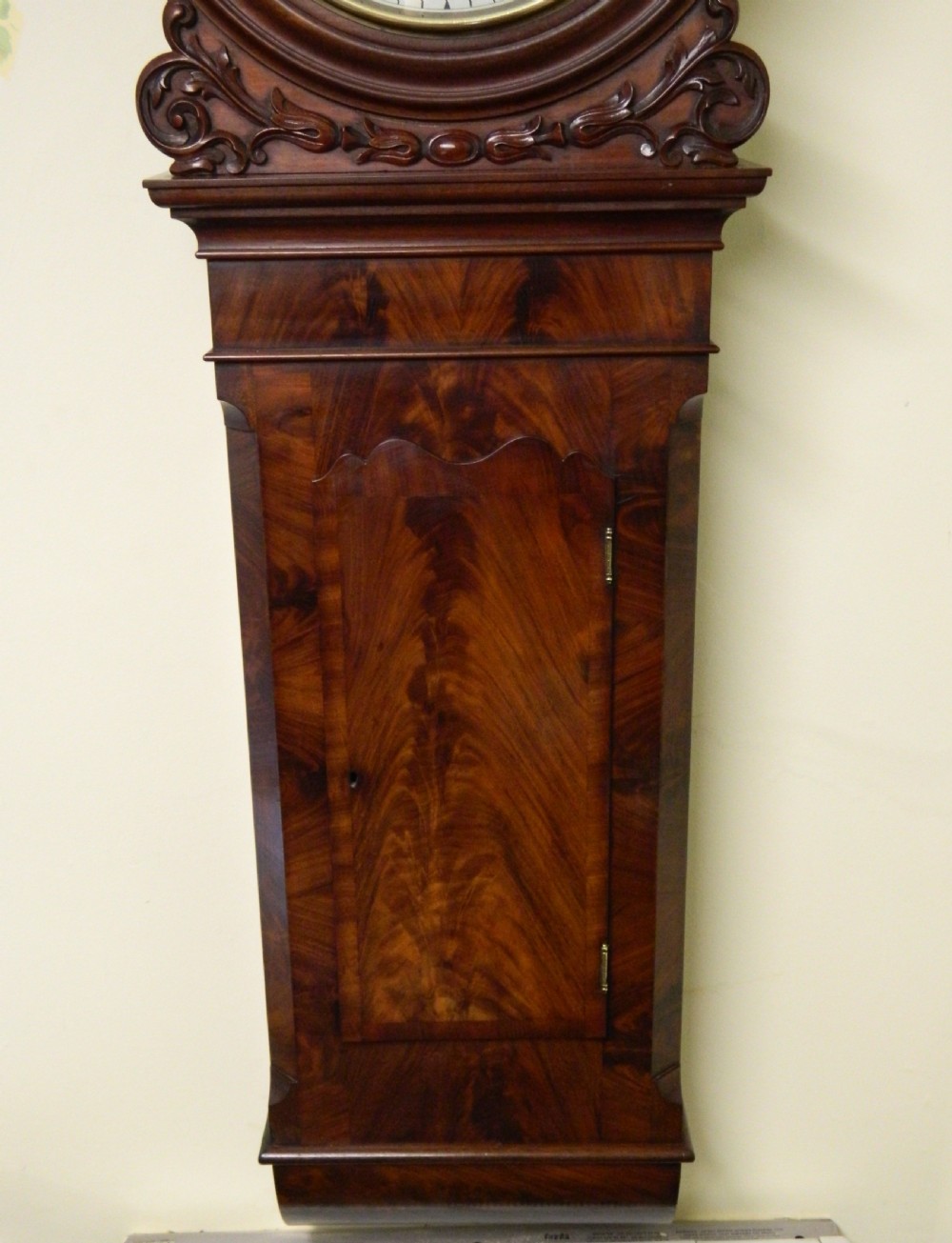 Mahogany tavern clock / wall clock View IV