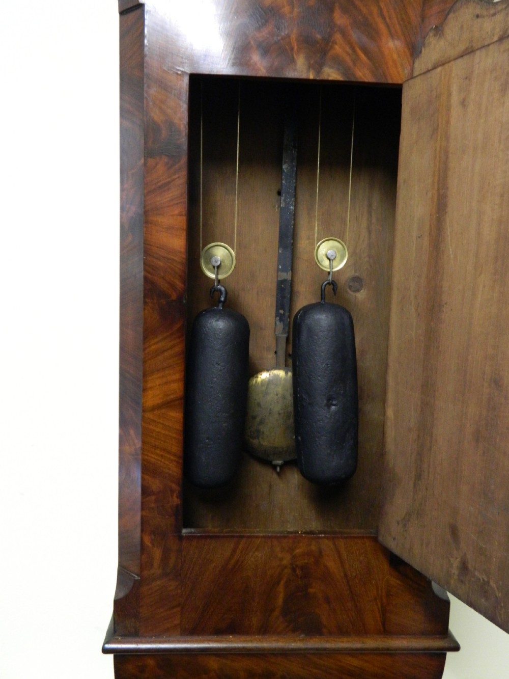 Mahogany tavern clock / wall clock View VI