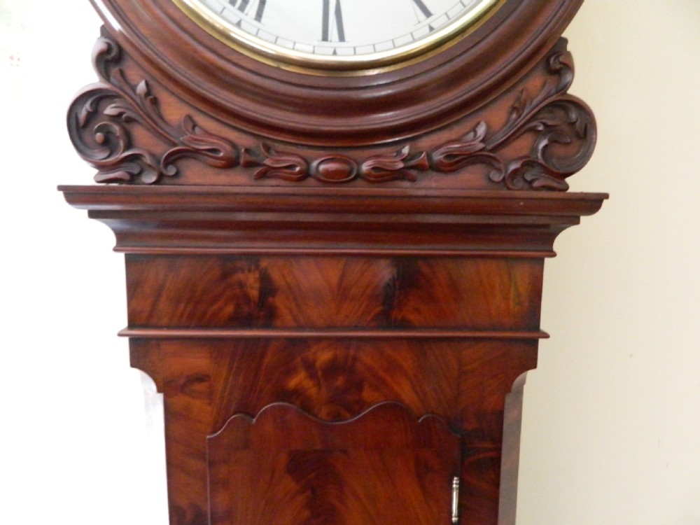 Mahogany tavern clock / wall clock View VII