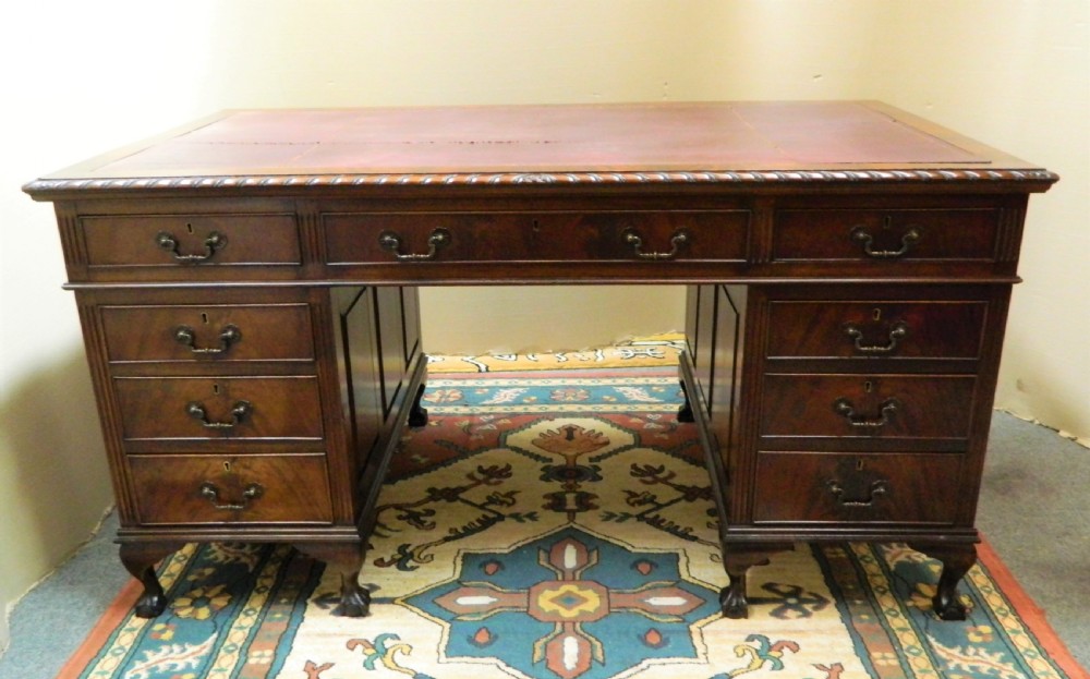 mahogany desk View II