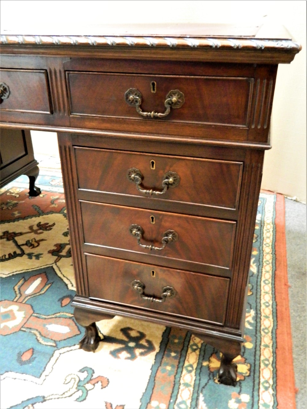 mahogany desk View III