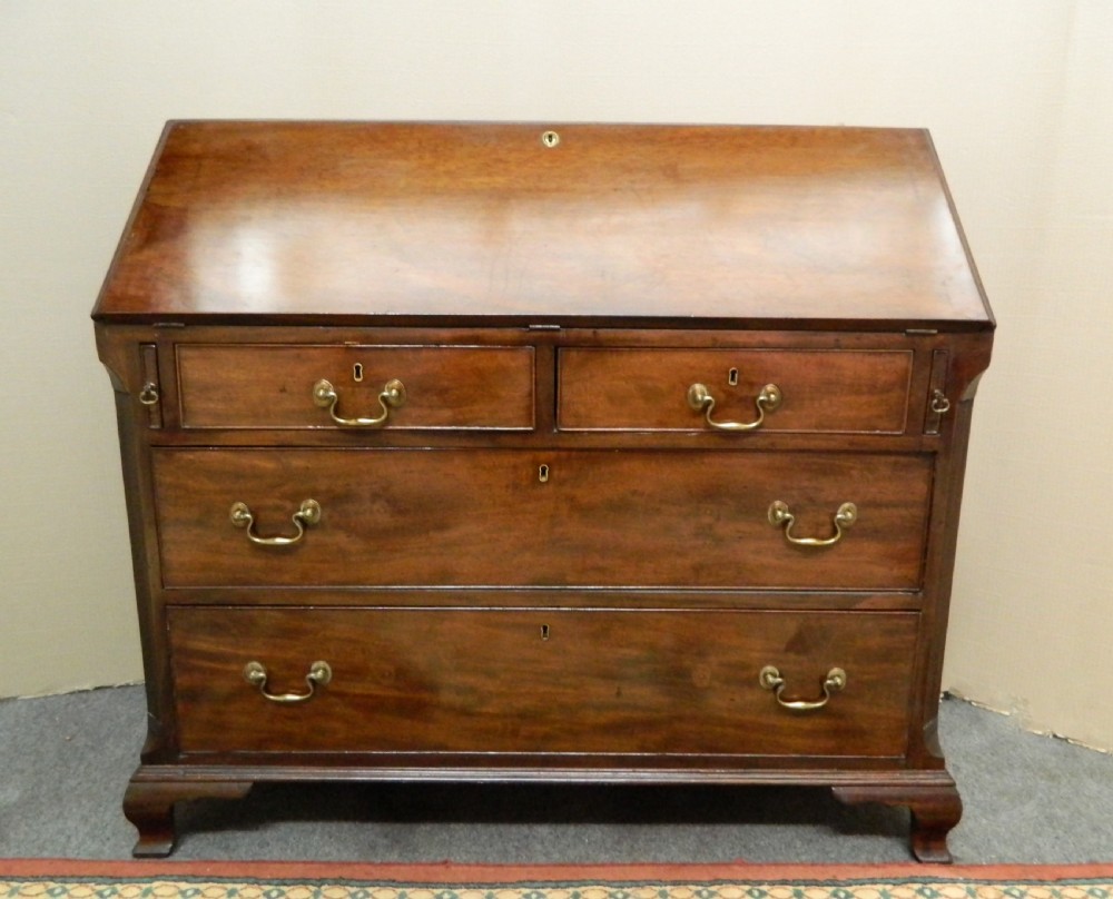 Georgian mahogany bureau