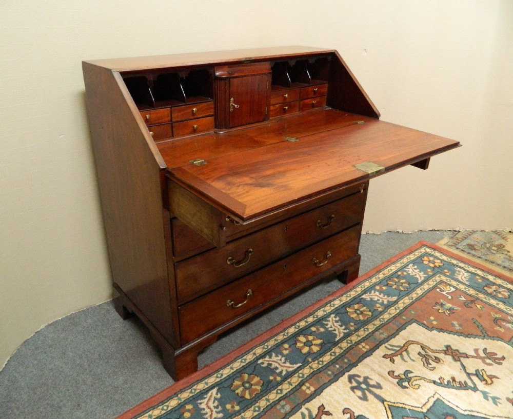 Georgian mahogany bureau