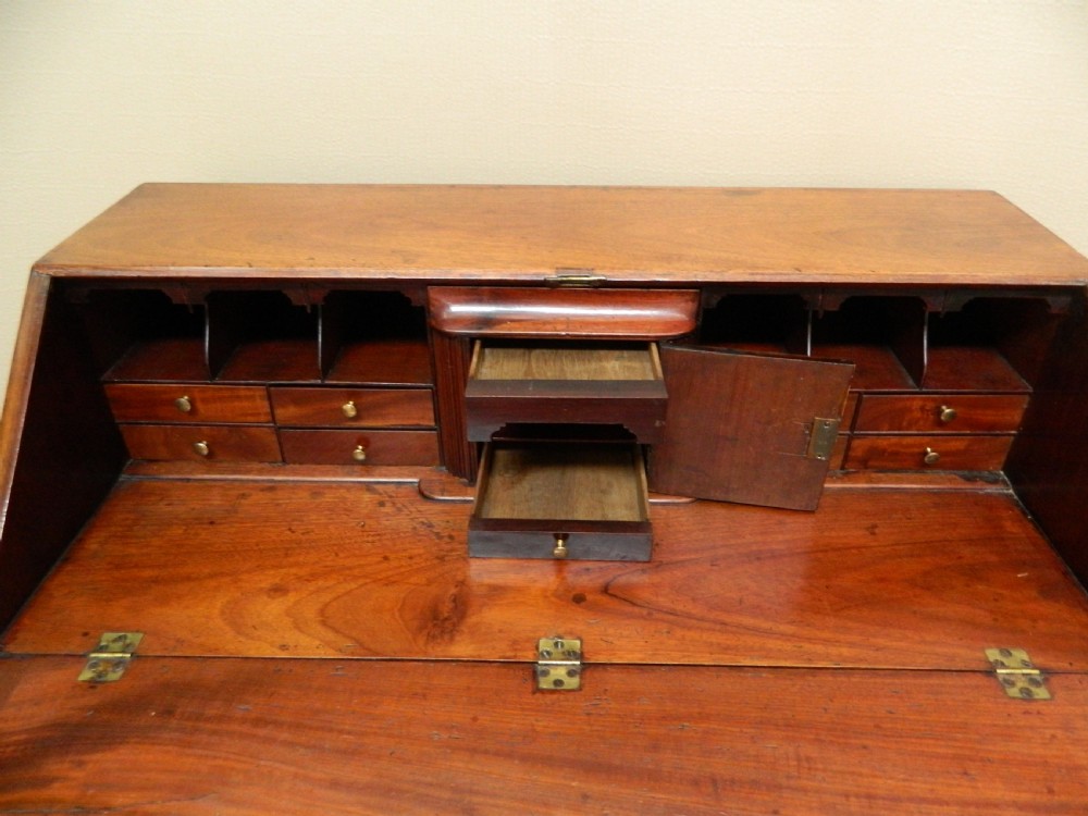 Georgian mahogany bureau View II