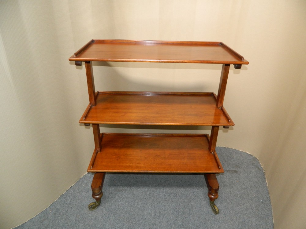  Georgian mahogany dumb waiter View II