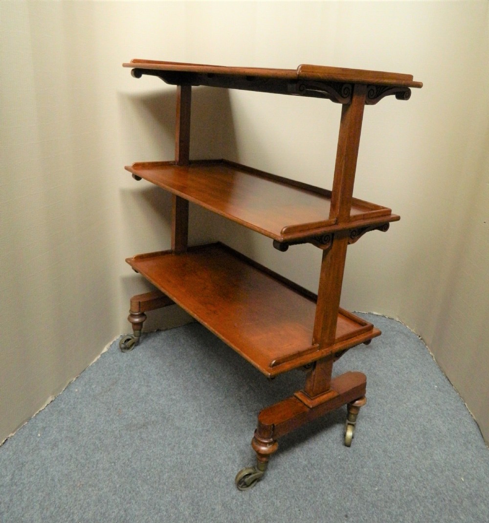  Georgian mahogany dumb waiter View VI