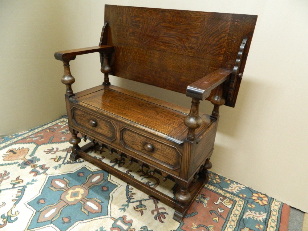 oak monks bench View VI