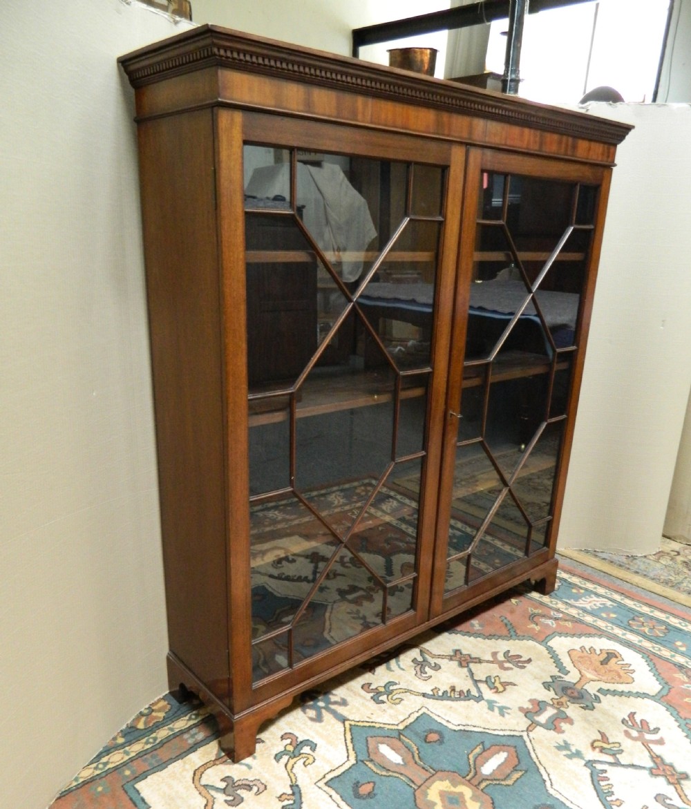 mahogany bookcase View III