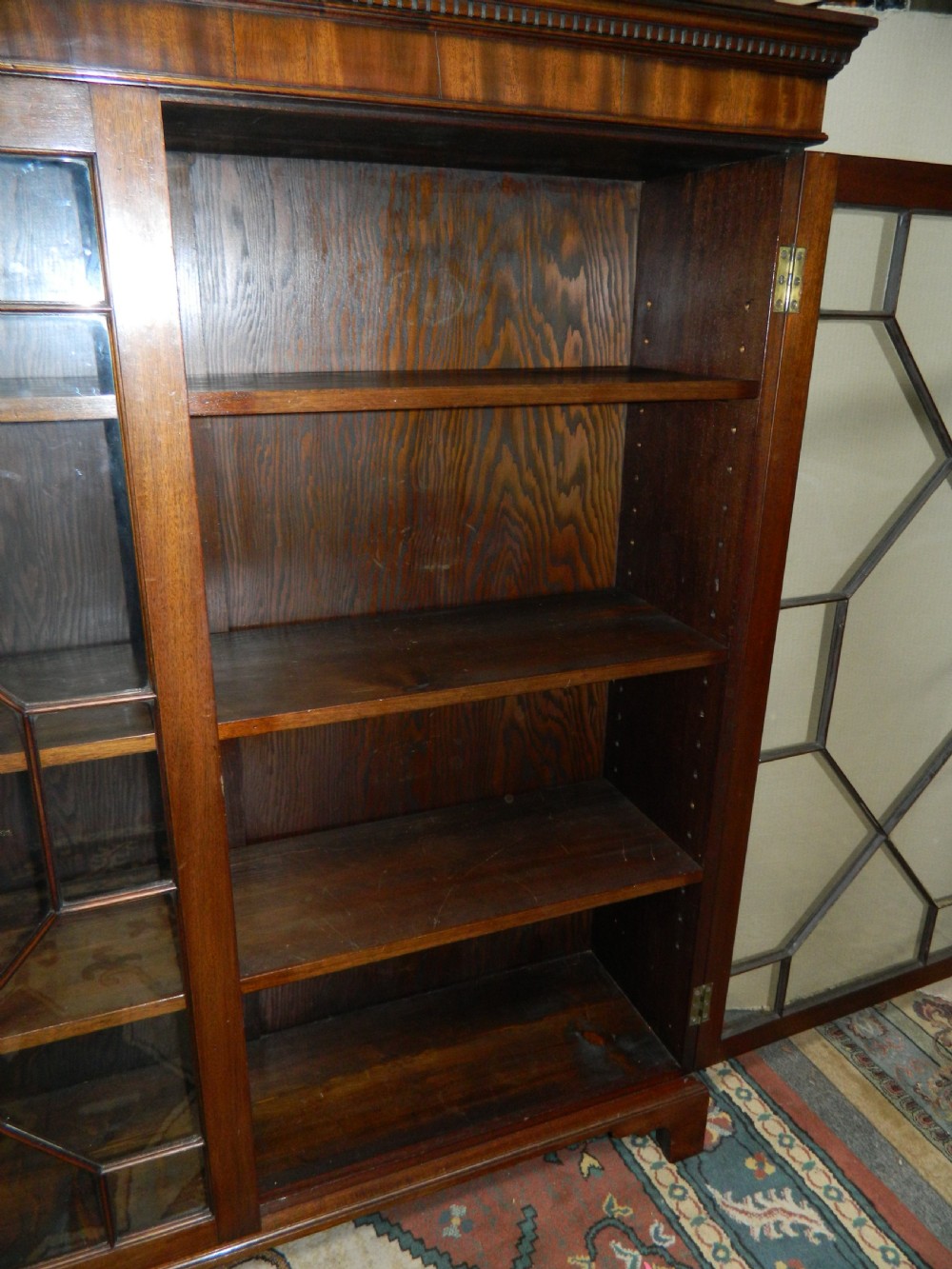 mahogany bookcase View V
