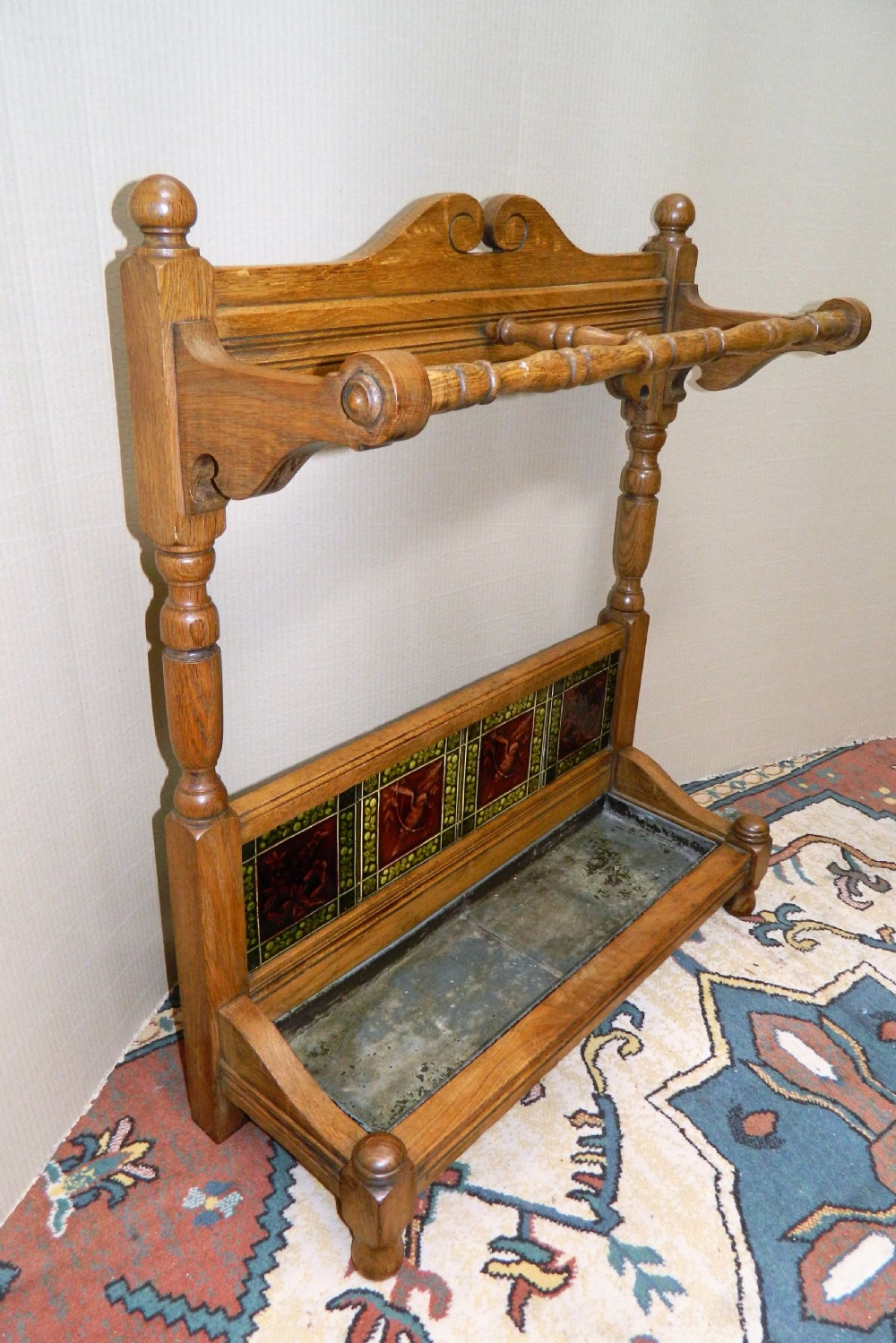 oak stick stand View II