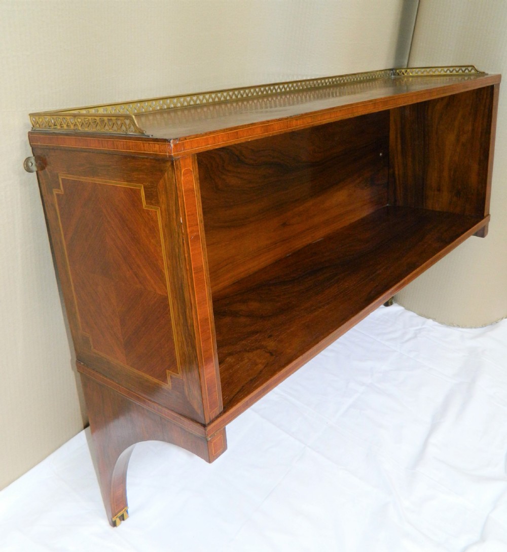inlaid wall shelf