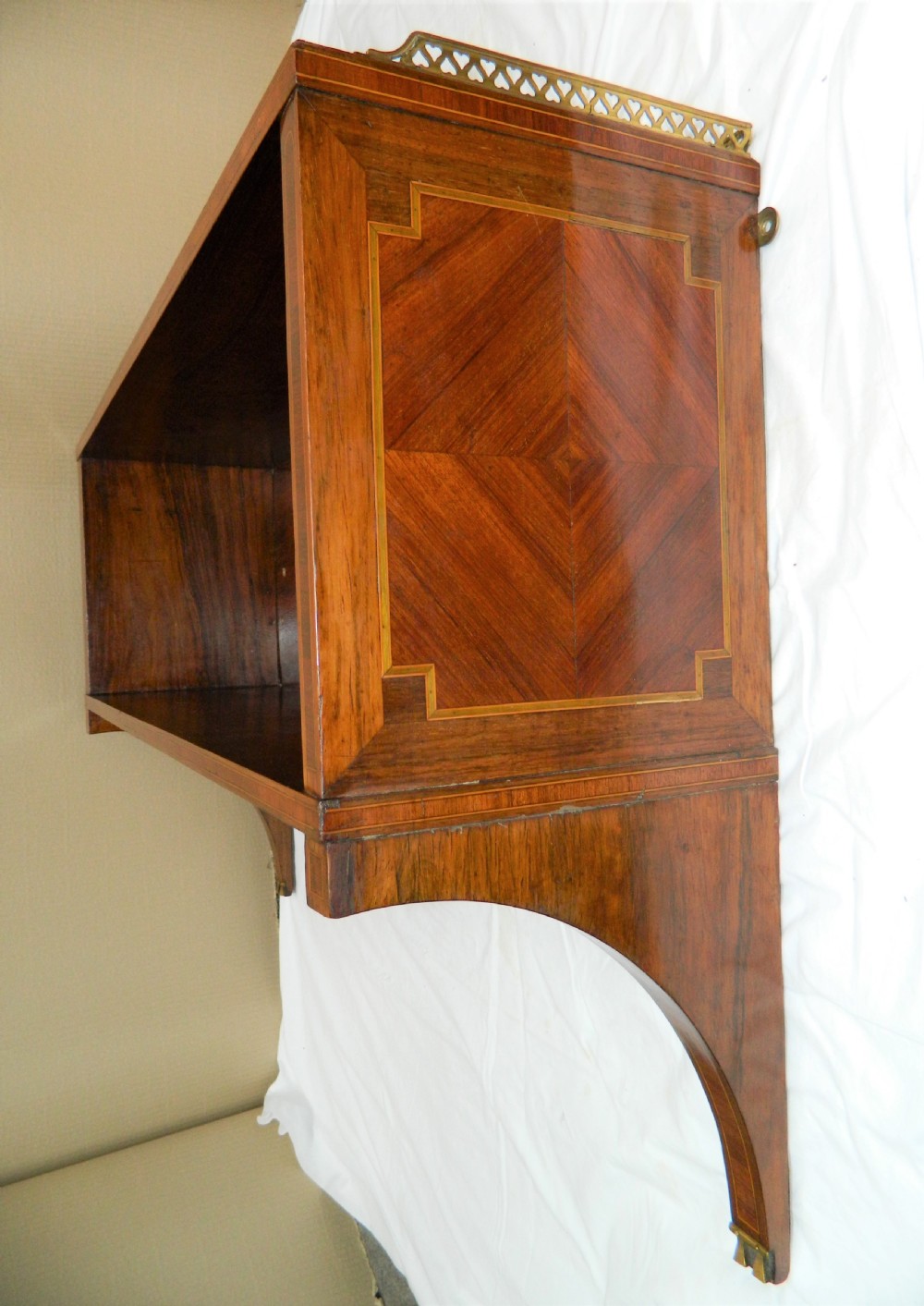 inlaid wall shelf View II