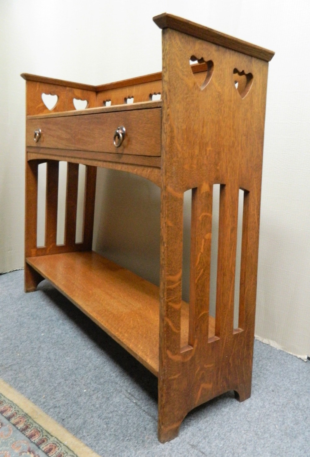 Arts & Crafts oak table -  Liberty & Co View IV